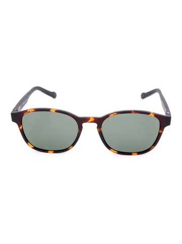 adidas Herren-Sonnenbrille in Braun/ Grün