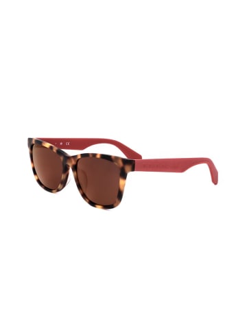 adidas Damen-Sonnenbrille in Hellbraun/ Pink