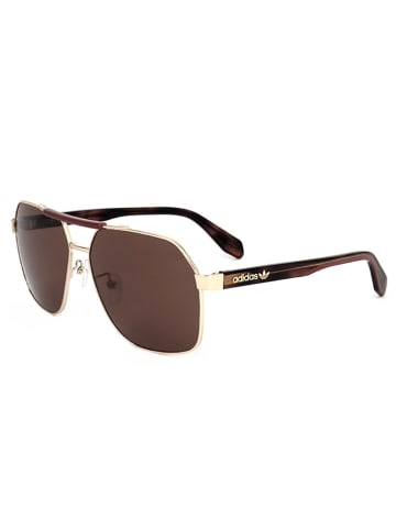 adidas Herren-Sonnenbrille in Gold/ Braun