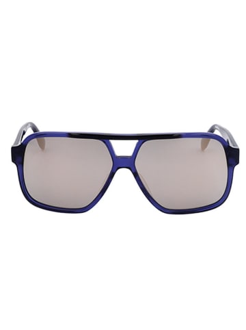 adidas Herren-Sonnenbrille in Dunkelblau/ Grau