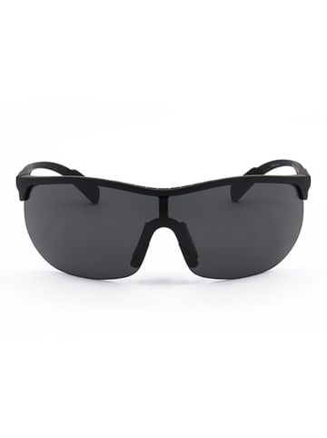 adidas Okulary przeciwsłoneczne unisex w kolorze czarno-szarym