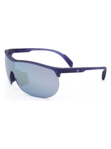 adidas Damskie okulary przeciwsłoneczne w kolorze granatowo-błękitnym