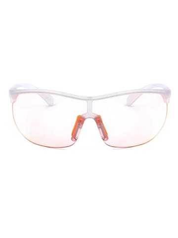 adidas Damskie okulary przeciwsłoneczne w kolorze biało-jasnoróżowym