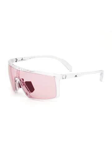 adidas Unisex-Sonnenbrille in Transparent/ Rosa