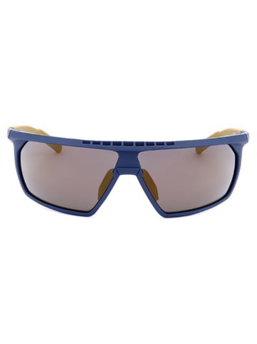 adidas Herren-Sonnenbrille in Dunkelblau/ Gelb