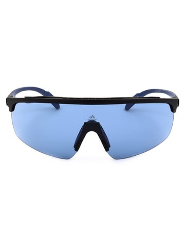 adidas Herren-Sonnenbrille in Schwarz/ Blau