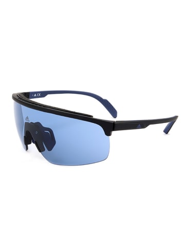 adidas Herren-Sonnenbrille in Schwarz/ Blau