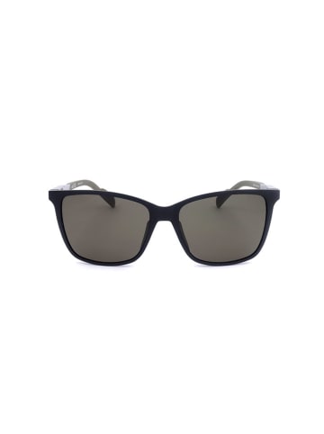 adidas Unisex-Sonnenbrille in Schwarz-Khaki/ Grau