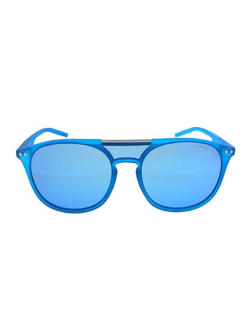 Polaroid Herenzonnebril blauw