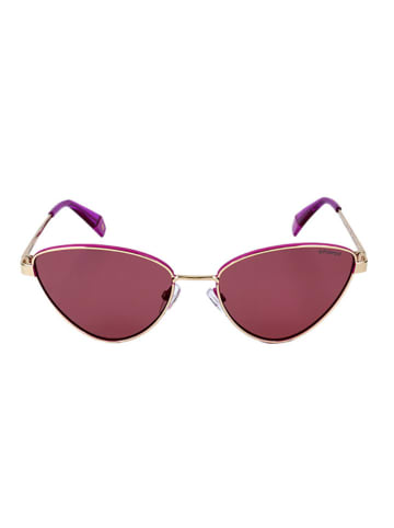 Polaroid Damskie okulary przeciwsłoneczne w kolorze fioletowym