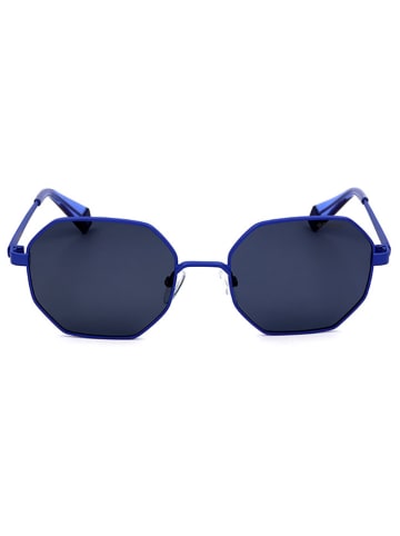 Polaroid Herren-Sonnenbrille in Dunkelblau/ Blau