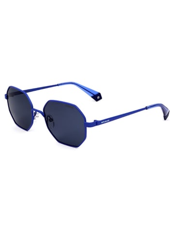 Polaroid Herren-Sonnenbrille in Dunkelblau/ Blau