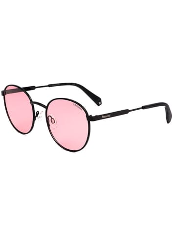 Polaroid Unisex-Sonnenbrille in Schwarz/ Rosa