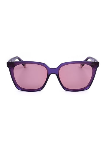Polaroid Damskie okulary przeciwsłoneczne w kolorze fioletowym