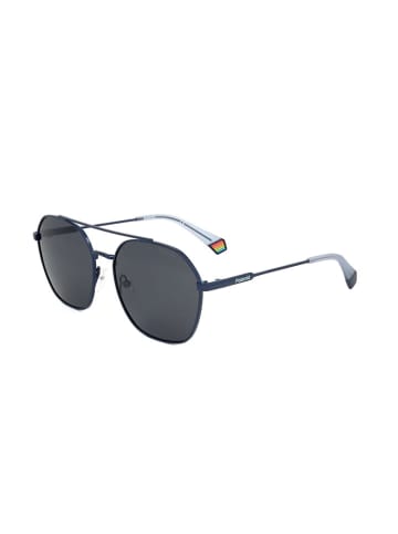 Polaroid Unisex-Sonnenbrille in Schwarz
