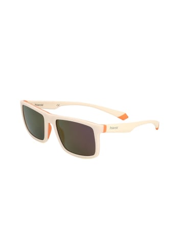 Polaroid Herren-Sonnenbrille in Beige/ Schwarz