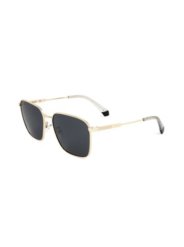 Polaroid Herren-Sonnenbrille in Schwarz/ Gold