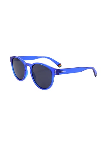 Polaroid Unisex-Sonnenbrille in Blau/ Dunkelblau