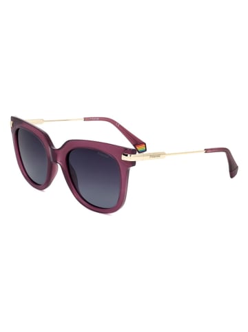 Polaroid Damen-Sonnenbrille in Lila-Gold/ Dunkelblau