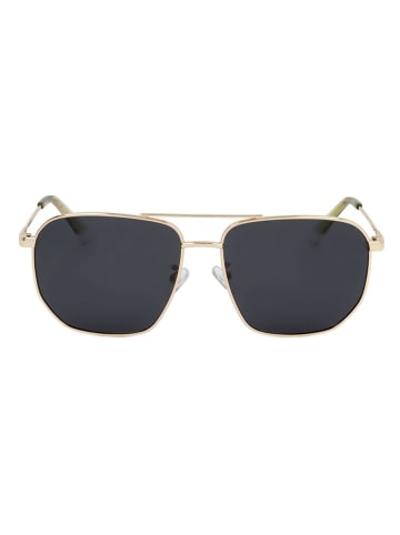 Polaroid Herren-Sonnenbrille in Grau/ Gold