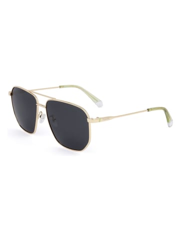 Polaroid Herren-Sonnenbrille in Grau/ Gold