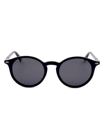 Polaroid Unisex-Sonnenbrille in Schwarz/ Dunkelblau