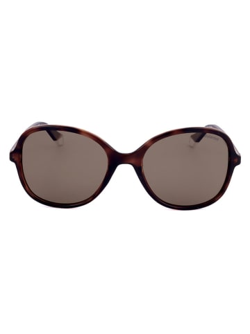 Polaroid Damskie okulary przeciwsłoneczne w kolorze brązowym