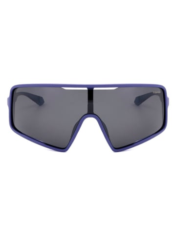 Polaroid Męskie okulary przeciwsłoneczne w kolorze niebiesko-szarym