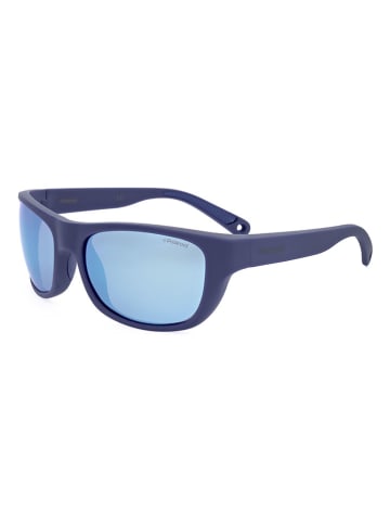 Polaroid Herren-Sonnenbrille in Dunkelblau/ Hellblau
