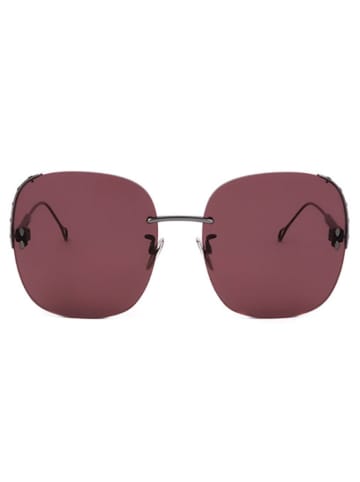 ISABEL MARANT ÉTOILE Damen-Sonnenbrille in Silber/ Dunkelrot