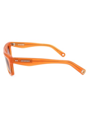 Jacquemus Uniseks zonnebril oranje/lichtbruin
