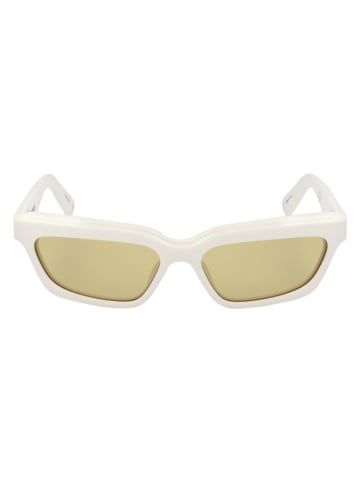 Jacquemus Okulary przeciwsłoneczne unisex w kolorze biało-beżowym