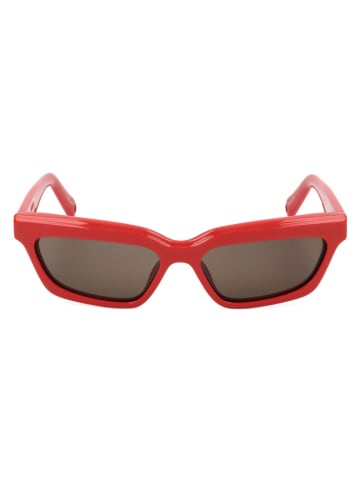Jacquemus Damen-Sonnenbrille in Rot/ Braun