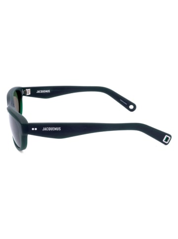 Jacquemus Okulary przeciwsłoneczne unisex w kolorze granatowo-zielonym