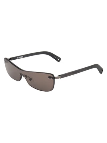 Jacquemus Okulary przeciwsłoneczne unisex w kolorze szaro-jasnobrązowym