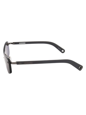 Jacquemus Okulary przeciwsłoneczne unisex w kolorze szaro-jasnobrązowym