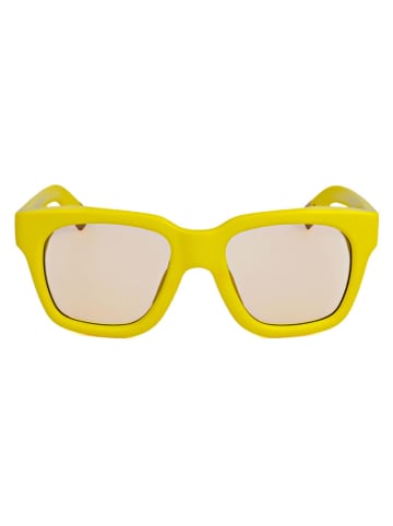 Jacquemus Okulary przeciwsłoneczne unisex w kolorze żółto-beżowym