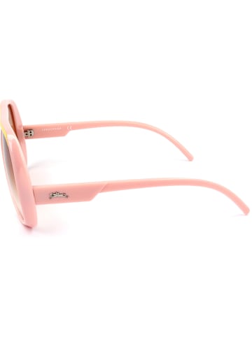 Longchamp Damen-Sonnenbrille in Rosa-Gelb/ Hellbraun