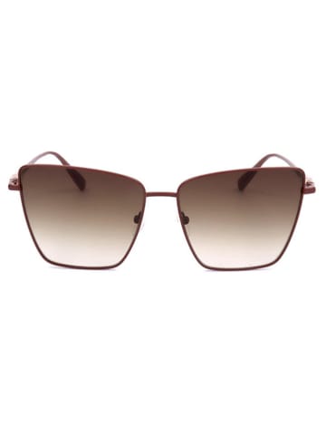 Longchamp Damskie okulary przeciwsłoneczne w kolorze bordowo-jasnobrązowym