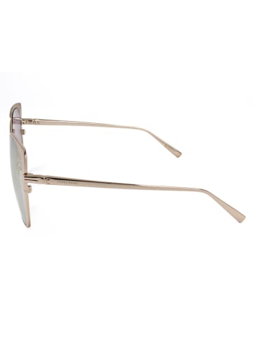 Longchamp Damen-Sonnenbrille in Gold/ Beige