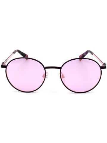 Moschino Damen-Sonnenbrille in Schwarz/ Rosa