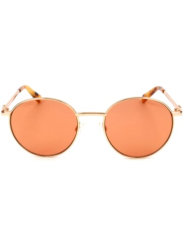Moschino Damen-Sonnenbrille in Gold/ Orange