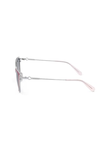 Love Moschino Damen-Sonnenbrille in Silber/ Grau