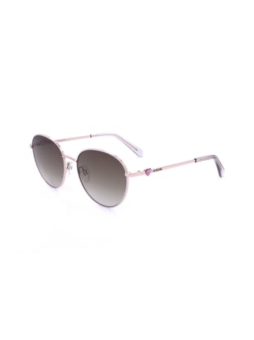 Love Moschino Damen-Sonnenbrille in Gold/ Grau