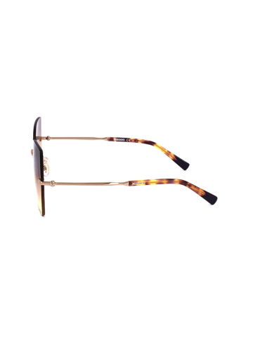 Missoni Damen-Sonnenbrille in Hellbraun/ Gold