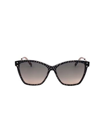 Missoni Damskie okulary przeciwsłoneczne w kolorze złoto-czarno-szarym