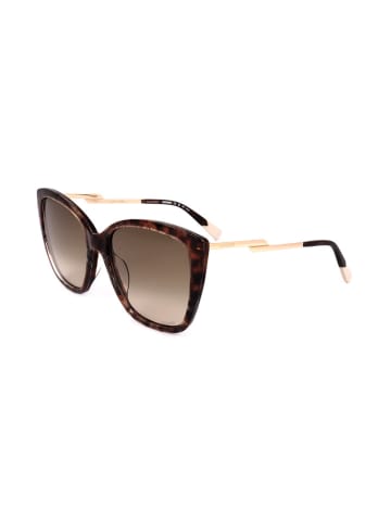 Missoni Damen-Sonnenbrille in Braun-Gold/ Hellbraun