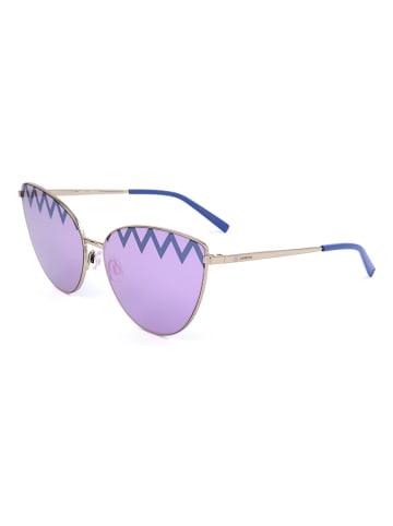 Missoni Damen-Sonnenbrille in Gold/ Lila
