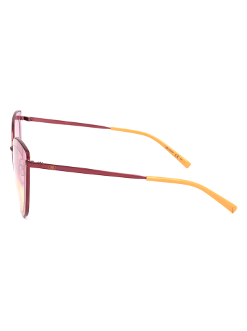 Missoni Damskie okulary przeciwsłoneczne w kolorze jasnoróżowo-żółtym