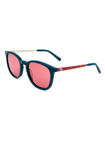 Missoni Damen-Sonnenbrille in Petrol/ Rosa